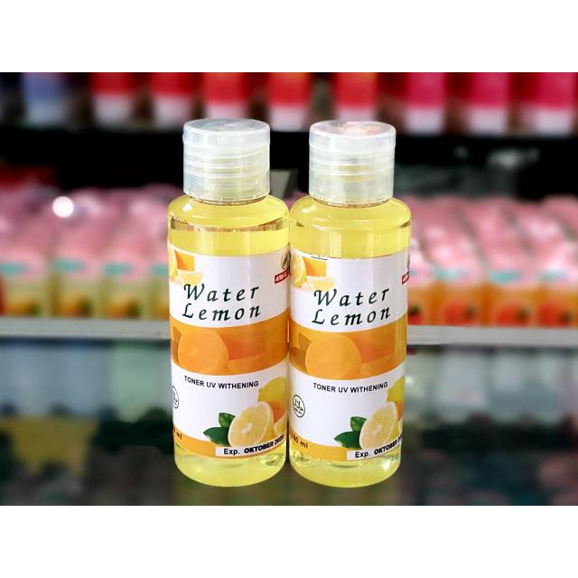 Toner water lemon