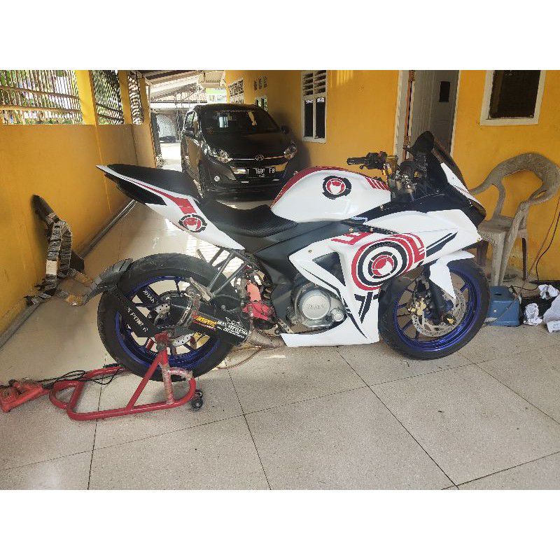 ❤ FULL FAIRING R25 / CBR250RR KHUSUS UNTUK VIXION, BYSON, VERZA, CB150R, CBR150, R15V2, R15V3, THUND