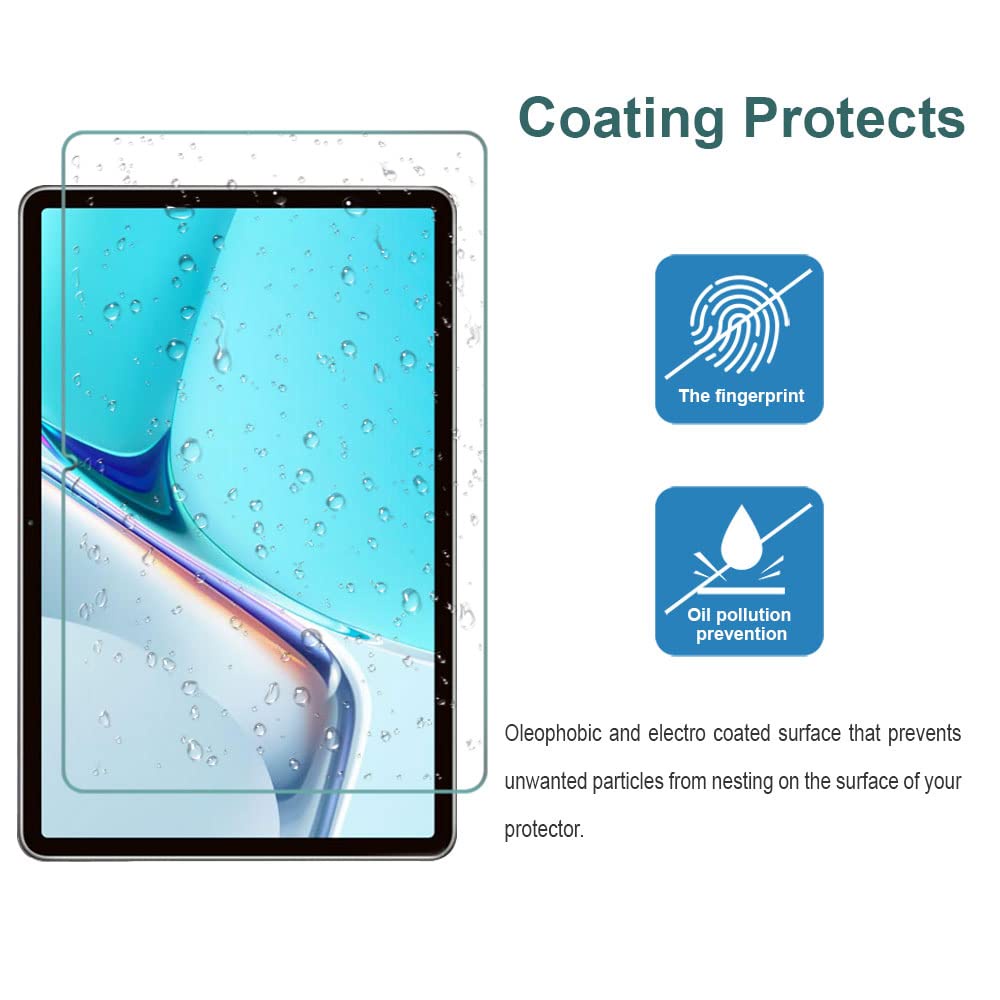 2pcs Tempered Glass Pelindung Layar Tablet Huawei MatePad 11 (2021) 10.95 &quot;Untuk MatePad 11 DBY-W09 DBY-L09