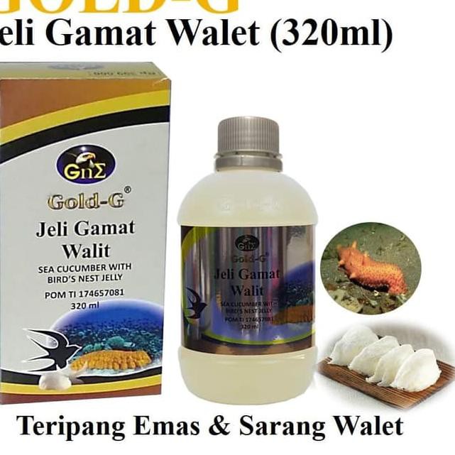 Jelly Jely Jeli Gamat Gold G Walit Ekstrak Sarang Burung Walet