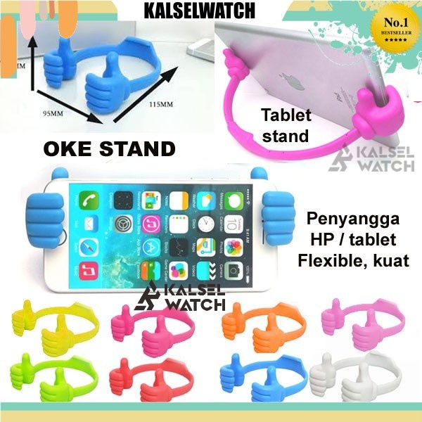 OK SIP Stand Phone Holder Stand Penyangga Hp Hape dan Tab / Dudukan Pendiri Folding Desktop Support Stand Phone Holder Standing HP Liftable Foldable Standing Meja Meeting Zoom / Stand Lipat Liftable Foldable Handphone Hafe Universal HP Tablet di Meja HP15