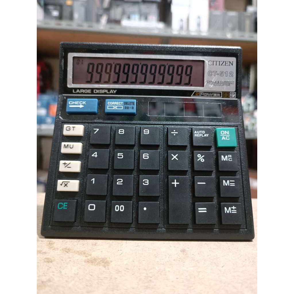 Kalkulator - Calculator Citizen CT-512 12Digit Murah Berkualitas