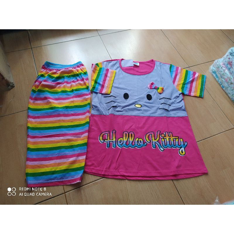 Baju Tidur Wanita /Remaja Celana 3/4