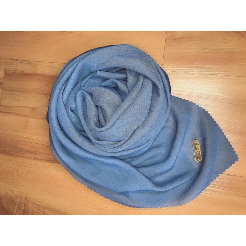 Faraira Scarf Segiempat Aisyah Series - Hydrangea Blue