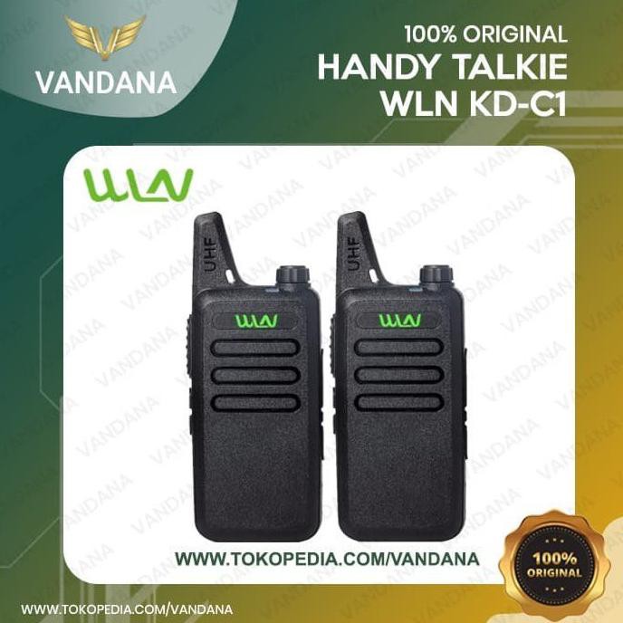 HT WLN KD C1 ISI 2 BONUS HEADSET - HITAM