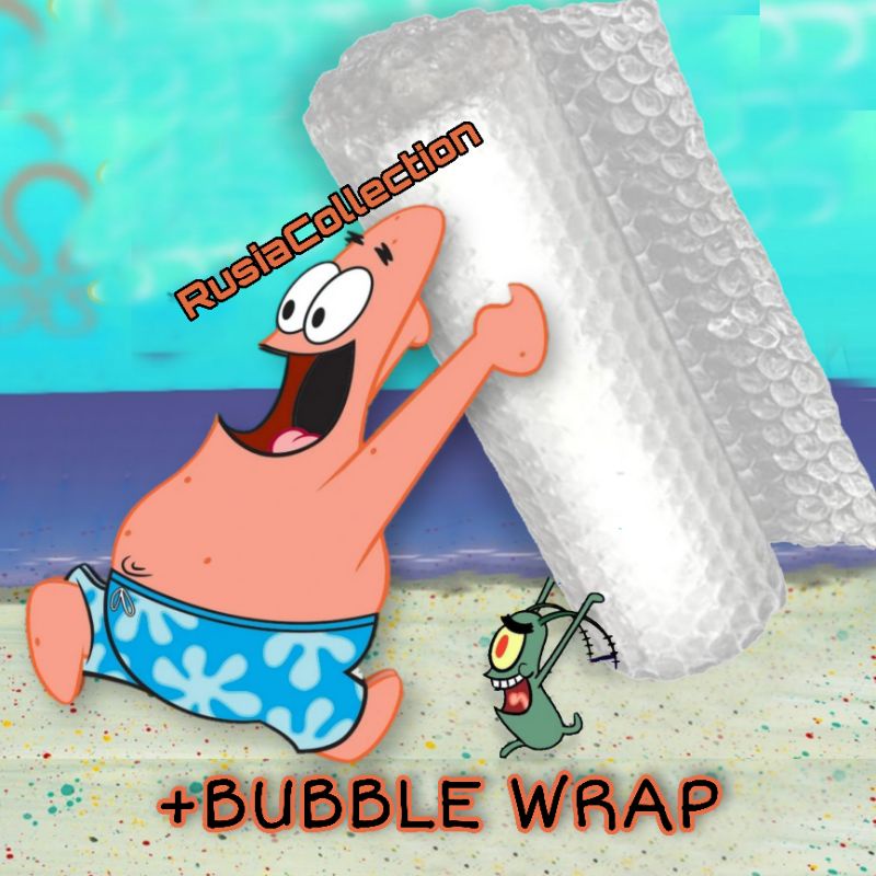 Bubble Wrap Plastik gelembung Packingan Tambahan