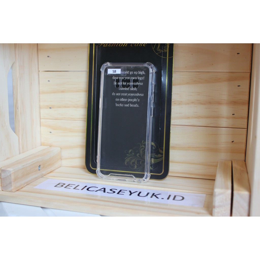 Samsung s8 ORIGINAL Acrylic Anticrack Fuze Anti Crack Shock Proof Case Fiber Mika Akrilik
