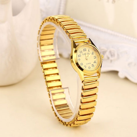 Jam Tangan Shopie Martin Wanita✜◎℡Jam Tangan Wanita Baru Sabuk Baja Bercahaya Tahan Air Jam Tangan W