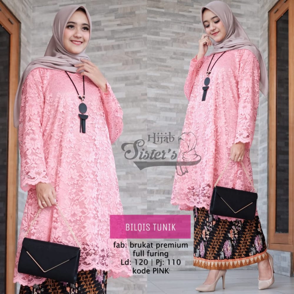 SETELAN KEBAYA WANITA SYAR'I/KEBAYA WANITA MEWAH/KEBAYA TUNIK/KEBAYA KONDANGAN/KEBAYA PESTA/KEBAYA W