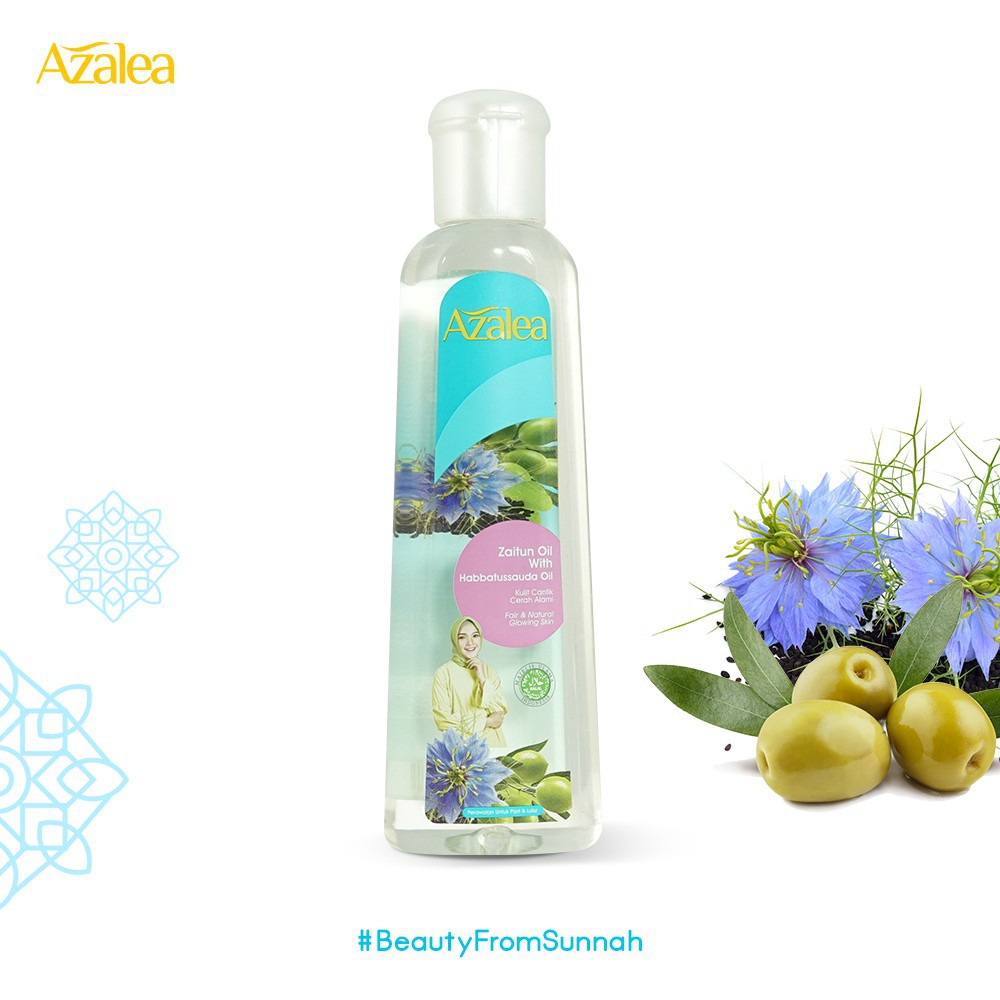 AZALEA ZAITUN OIL WITH HABBATUSSAUDA OIL 150 ML @MJ