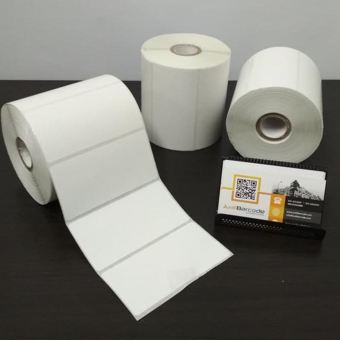 

Produk Terbaik] Kertas Sticker Label Printer Barcode 100 X 50 Mm - 1 Line - Semicoated