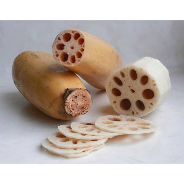 Akar Teratai Lotus Root Premium 1kg Shopee Indonesia