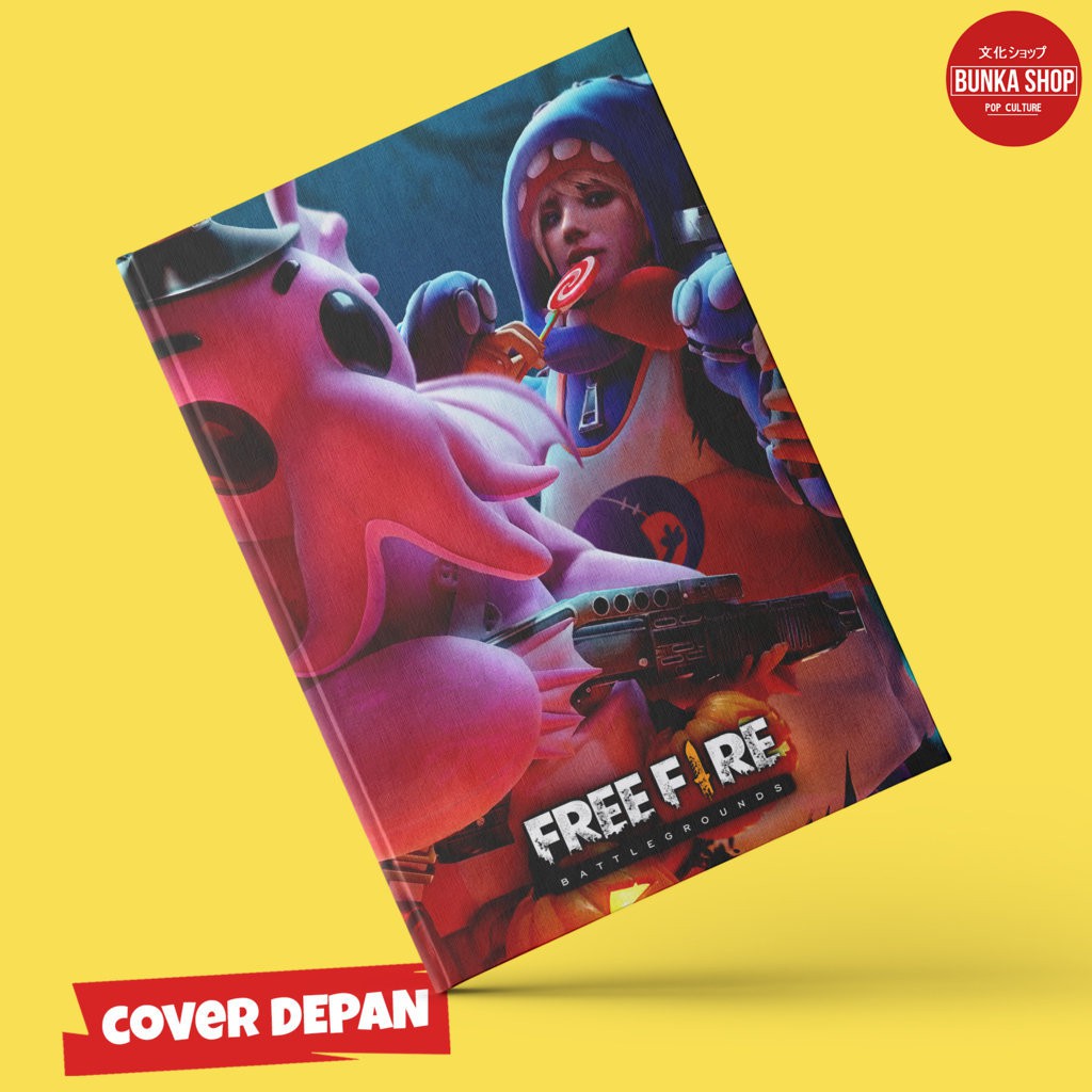 

Note Book Game Free Fire Haloween Costume Season B Hardcover A5 Buku Catatan Buku Tulis Murah