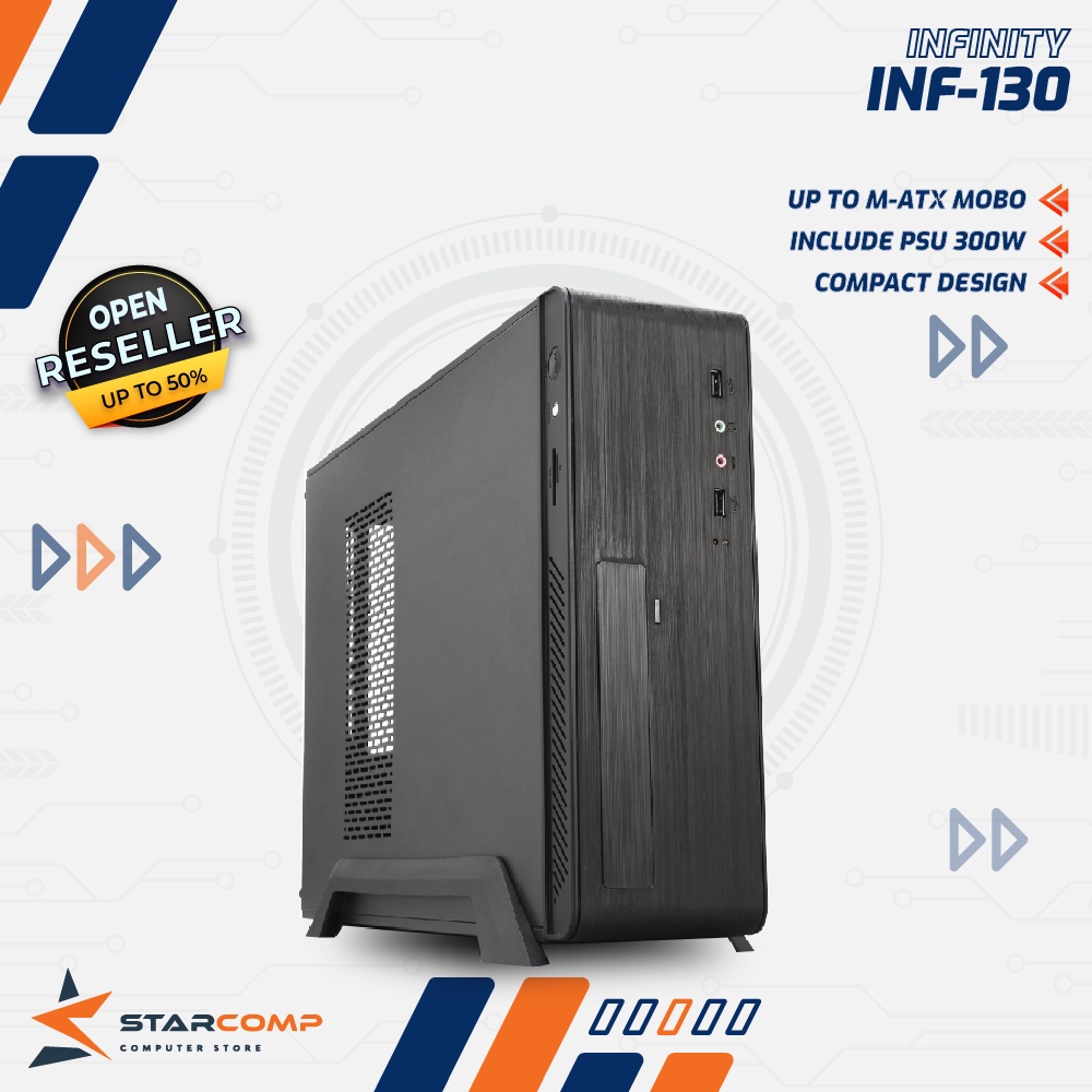 Casing Infinity INF-130 Include Psu Sfx 300w INF130