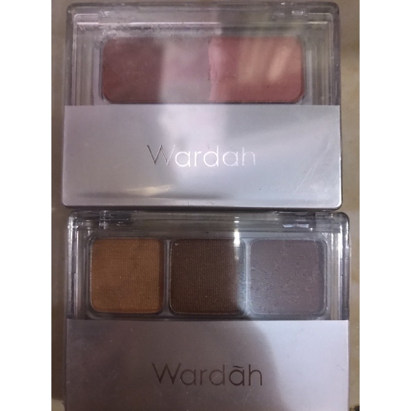 Blush on dan Eyeshadow Wardah