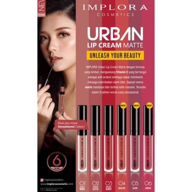 IMPLORA Urban Lip Cream Matte Original_LIPS