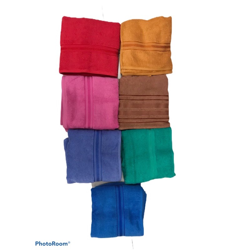 Handuk Merah putih / Handuk Polos
