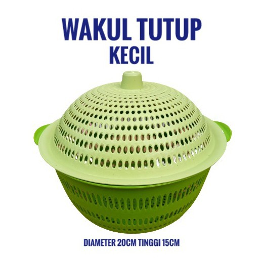 WAKUL TUTUP PLASTIK KECIL WAKUL TUTUP MODEL KUBAH WAKUL MURAH UKURAN KECIL