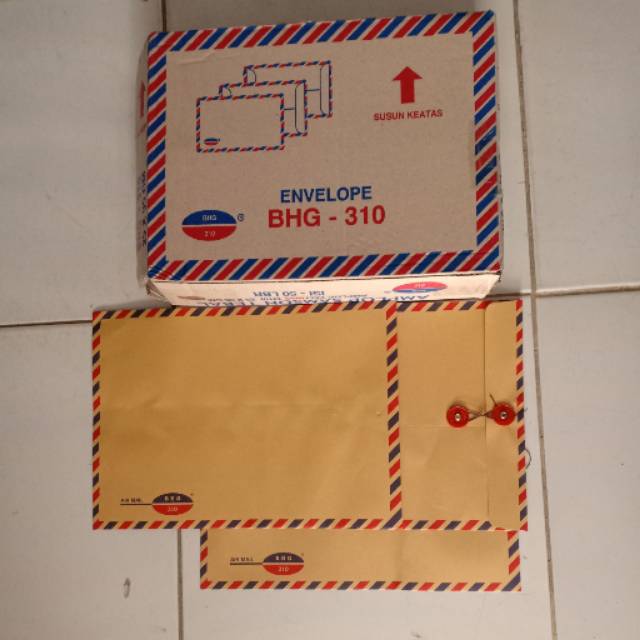 

Amplop Coklat Folio Airmail 310 BHG