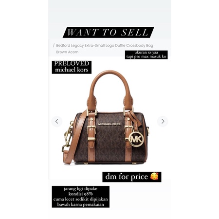 PRELOVED Michael Kors Bedford legacy