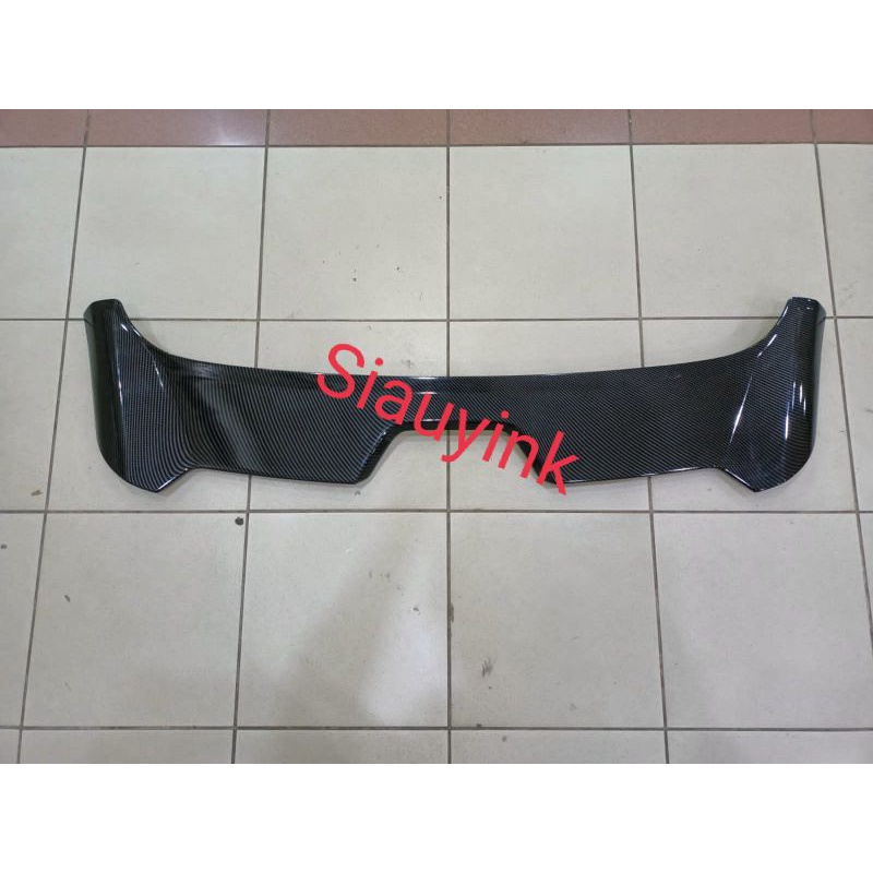 Spoiler belakang Raize Rocky 2021 Hitam Carbon Otoproject