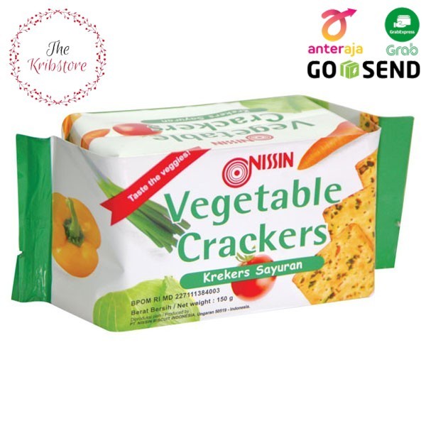 

NISSIN Vegetable Crackers 150 gr