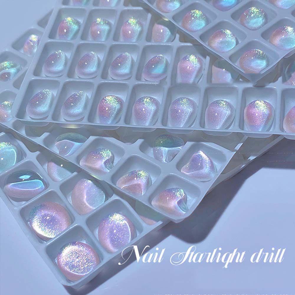 Mxbeauty Kristal Nail Art Perhiasan Gaya Jepang Fashion Flatback Kuku Permata Nail Rhinestones Bulat Hiasan Kuku Manikur Aksesoris