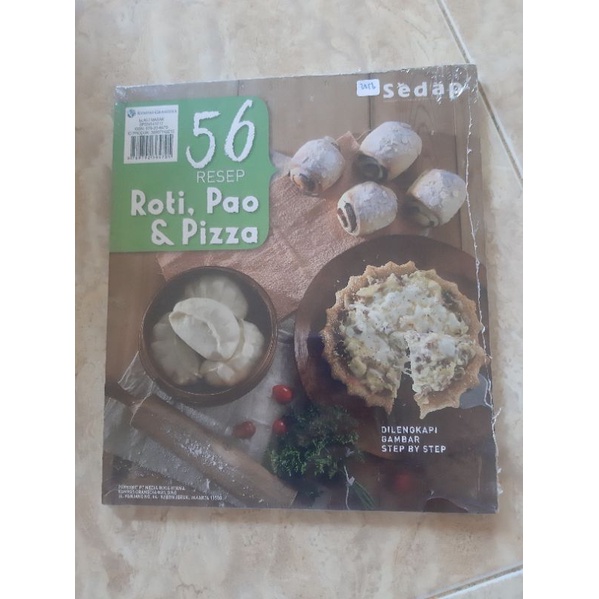 Buku Resep 56 Resep Roti, Pao, dan Pizza