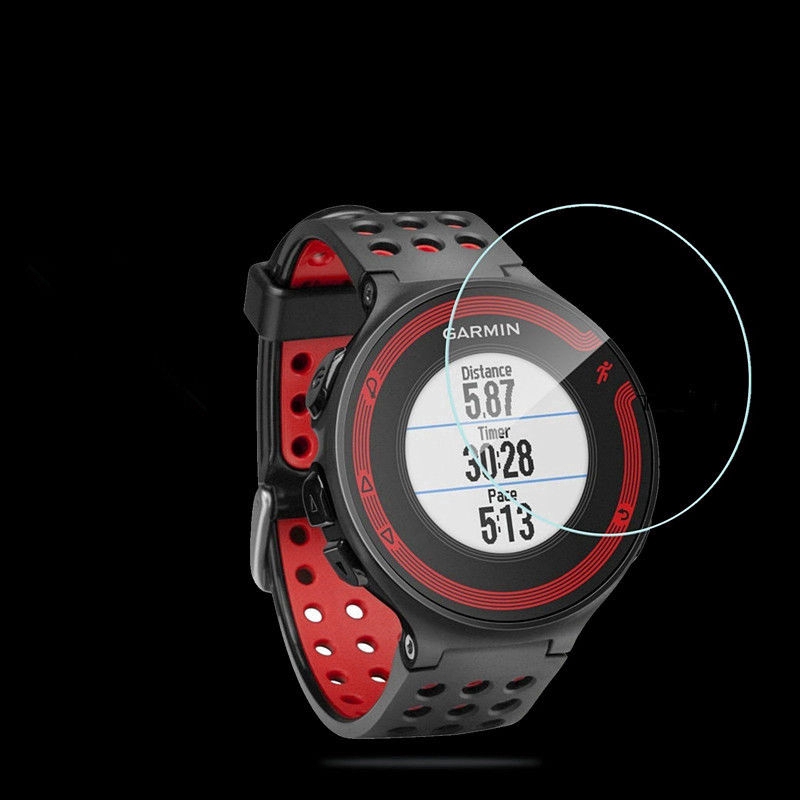 Pelindung Layar Tempered Glass 9H untuk Garmin Forerunner 225 / 230 / 235 / 620 / 630 HR