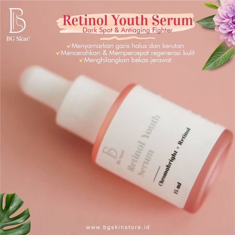 bgskinbukittinggi- Serum youth retinol BG SKINCARE BEAUTY GLOW