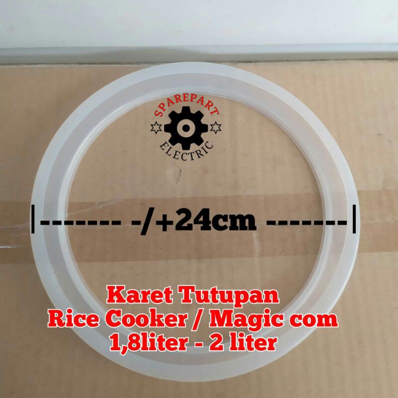 KARET SEAL TUTUPAN RICE COOKER - MAGIC COM 1,8 - 2 LITER MULTI SEMUA MERK