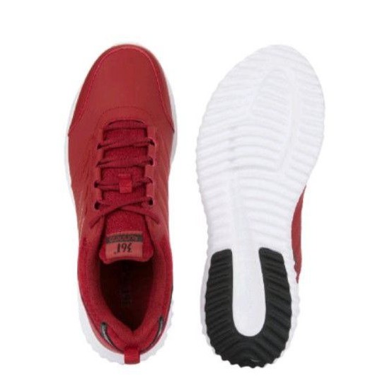 361° Man Running Shoes Red/black Sepatu Sepatu Diskon