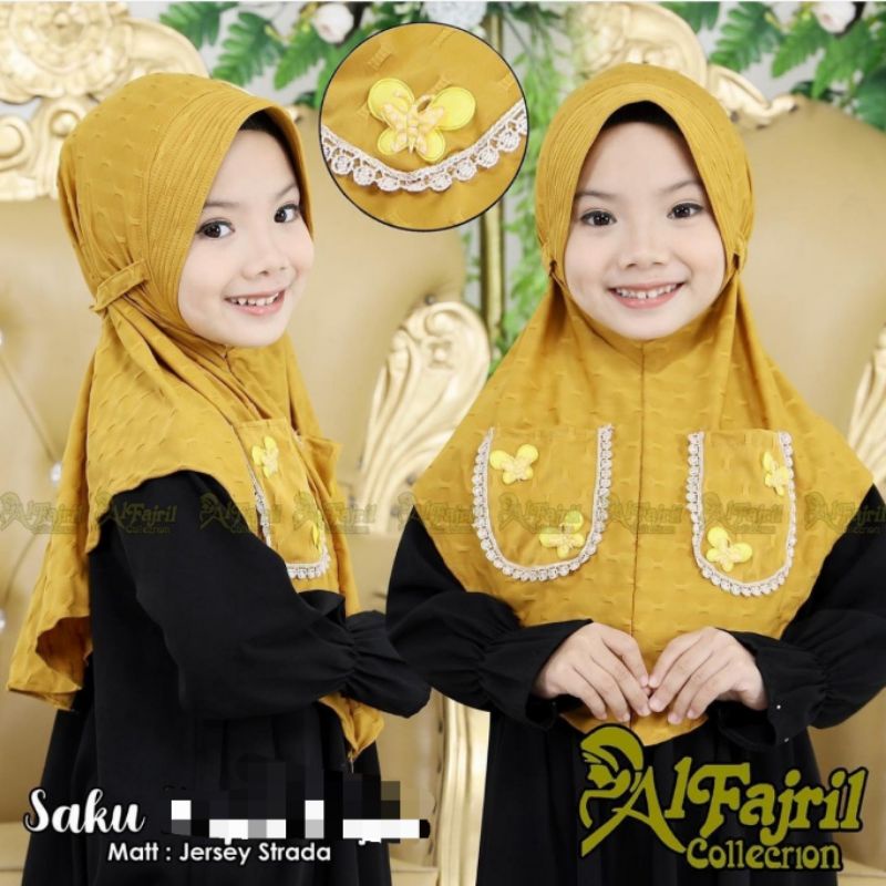 JILBAB SAKU ANAK BEAR 2 / JILBAB ANAK / HIJAB ANAK / JILBAB INSTAN ANAL / HIJAB INSTAN ANAK / JILBAB