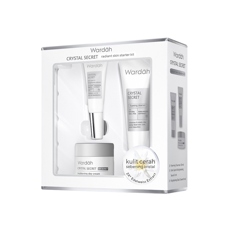 Wardah Crystal Secret Radiant Skin Starter Kit