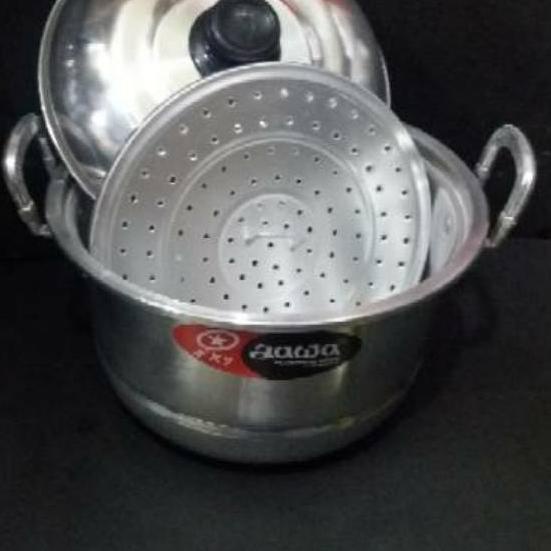 Langseng Jawa No 20 / Langseng Kecil / SG 20 / Aluminium / Dandang / Panci Kukus / kukusani