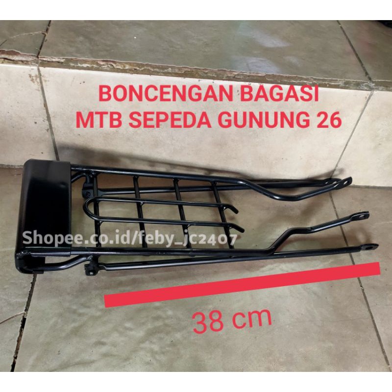 Bagasi Rak Besi Dudukan Boncengan Jok Belakang Sepeda MTB Ukuran 26 MERK JAGUAR