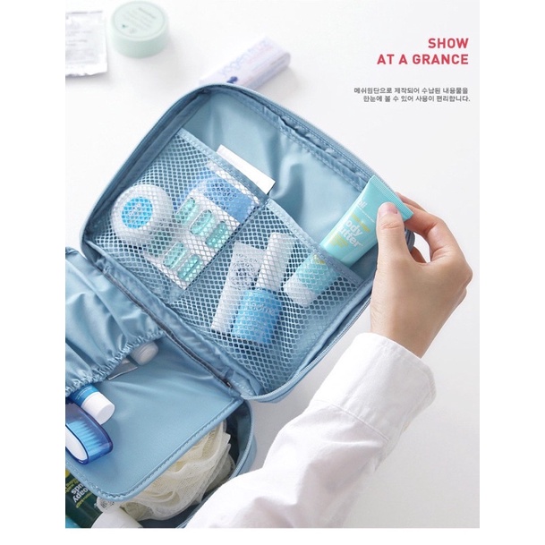 Tas Travel Make Up | Tas Pouch Korea | Travel Pouch