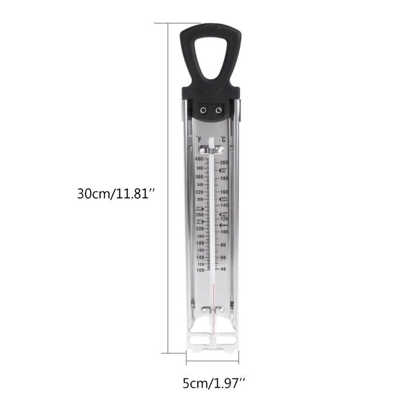 Termometer Gula / Candy Termometer Masak Bahan Stainless Steel