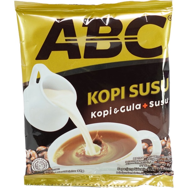 

ABC Kopi Kopi Susu Sachet 31gr