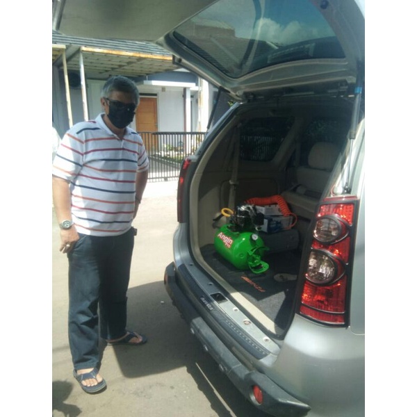 KOMPRESOR SILENT MANUAL PAKET slang SPRAY gun