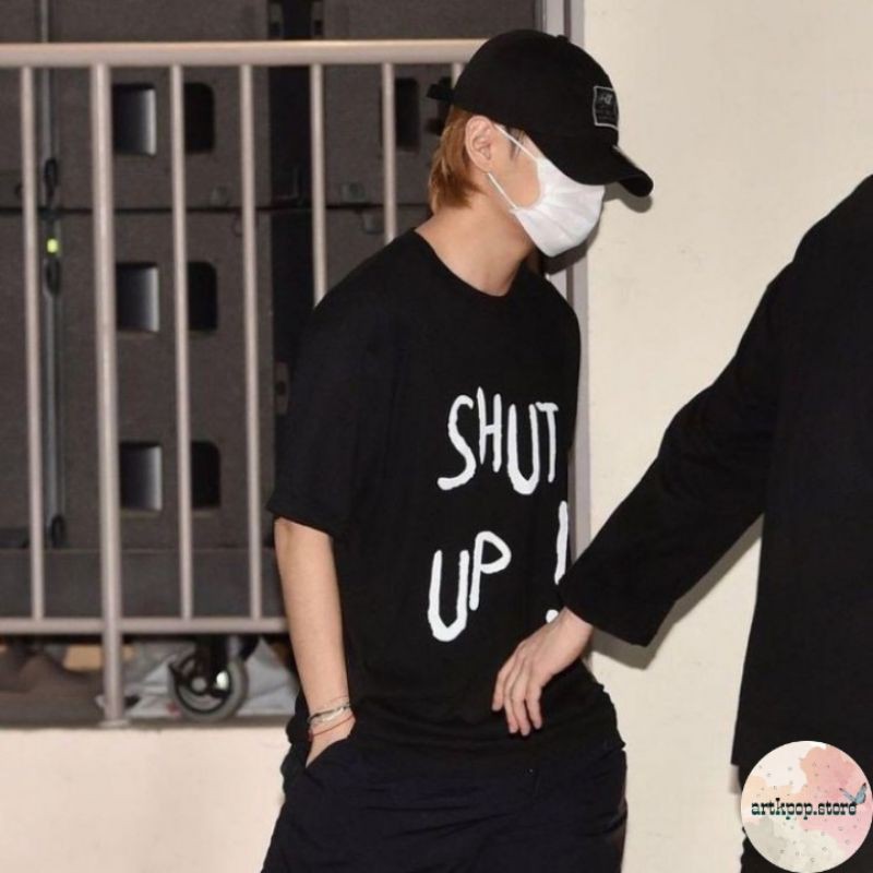 [COD] BTS V SHUT UP T-SHIRT / Kaos bts Taehyung shut up