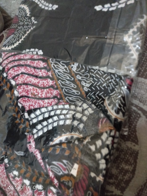 Batik Couple_maora Sania Ruffle Batik Couple Ori Ndoro Jowi Dnt Garansi Termurah