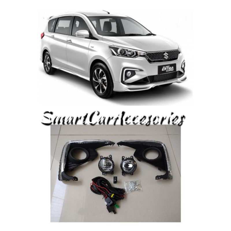Lampu Kabut Bumper Foglamp Fog Lamp Suzuki Ertiga 2018 2019 2020 2021 + Cover