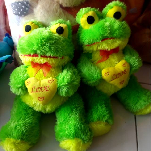 Boneka Keropi love size:L