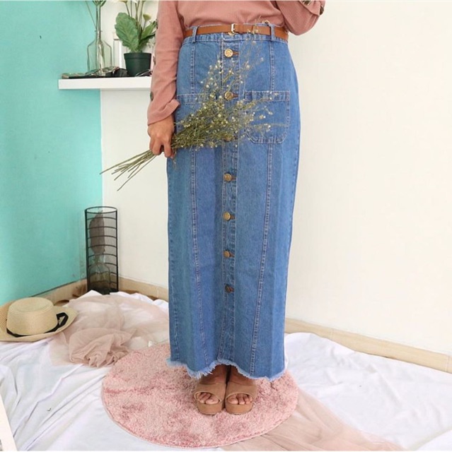 ZAZA SPAN SKIRT JEANS