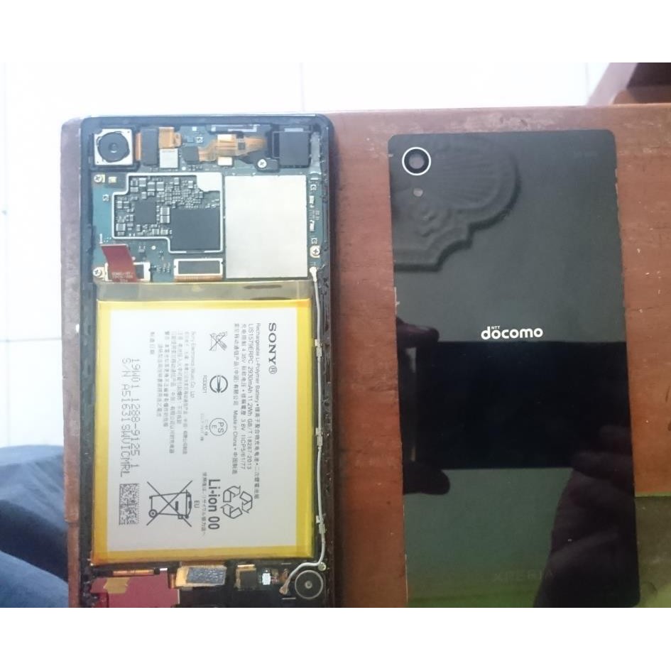 hp sony z3+ minus lcd