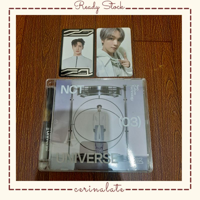 [READY] NCT 2021 - UNIVERSE JEWEL CASE HAECHAN PHOTOCARD PC JENO UNIVERSE CARD UC