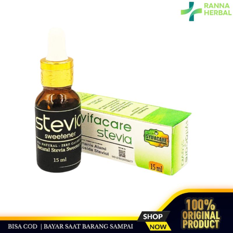 

Gula Nol Kalori Stevia Cair | Syifa Care Asli