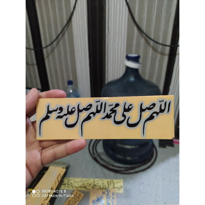 

Stiker Sholawat ASAM Hitam Putih