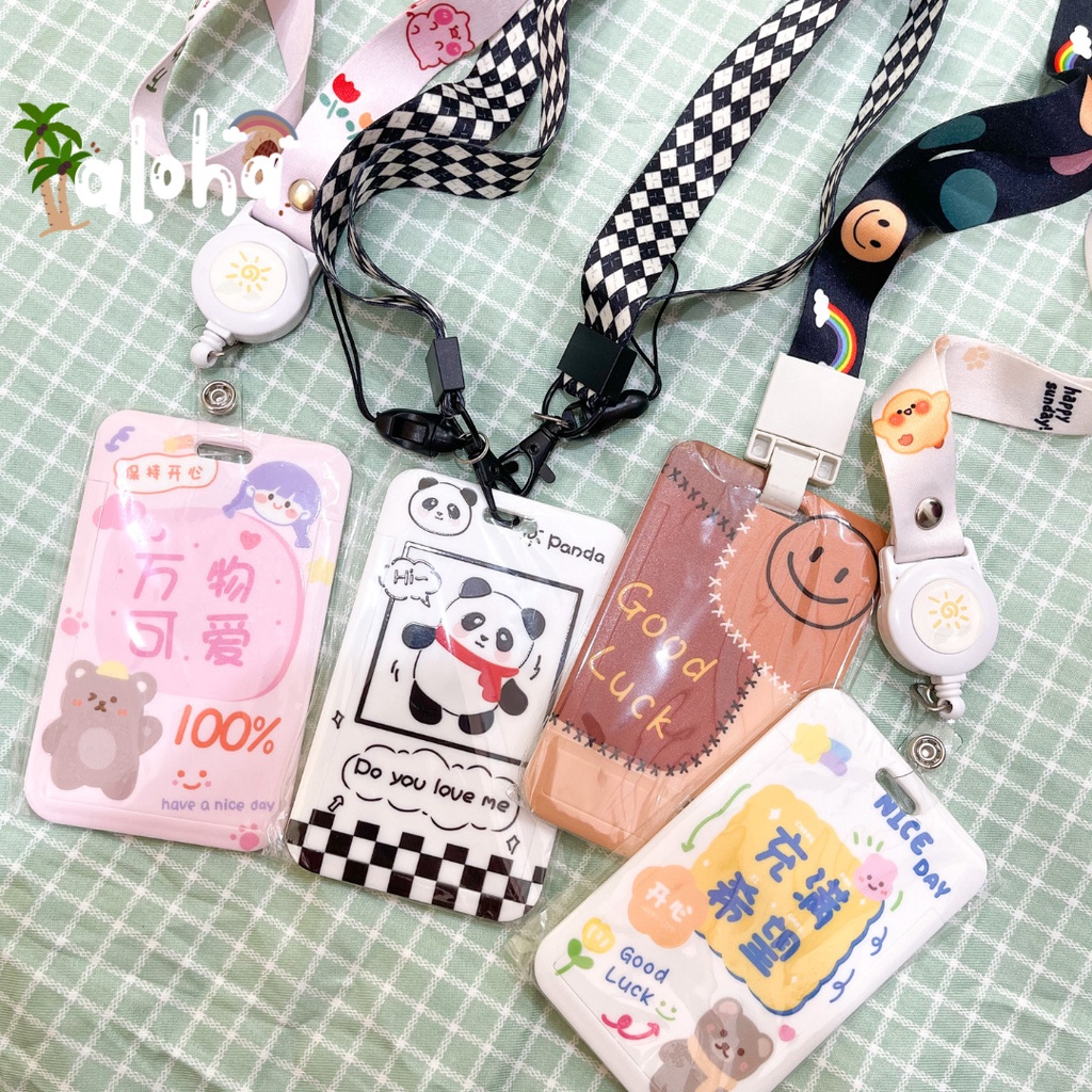 

ID Card Lanyard Name Tag Karakter